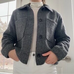 H&M Gray Utility Jacket